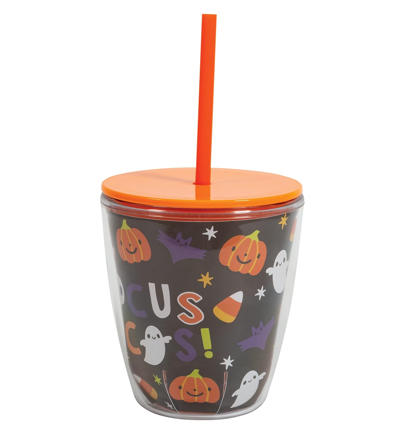 HOCUS POCUS GOBLET W/STRAW