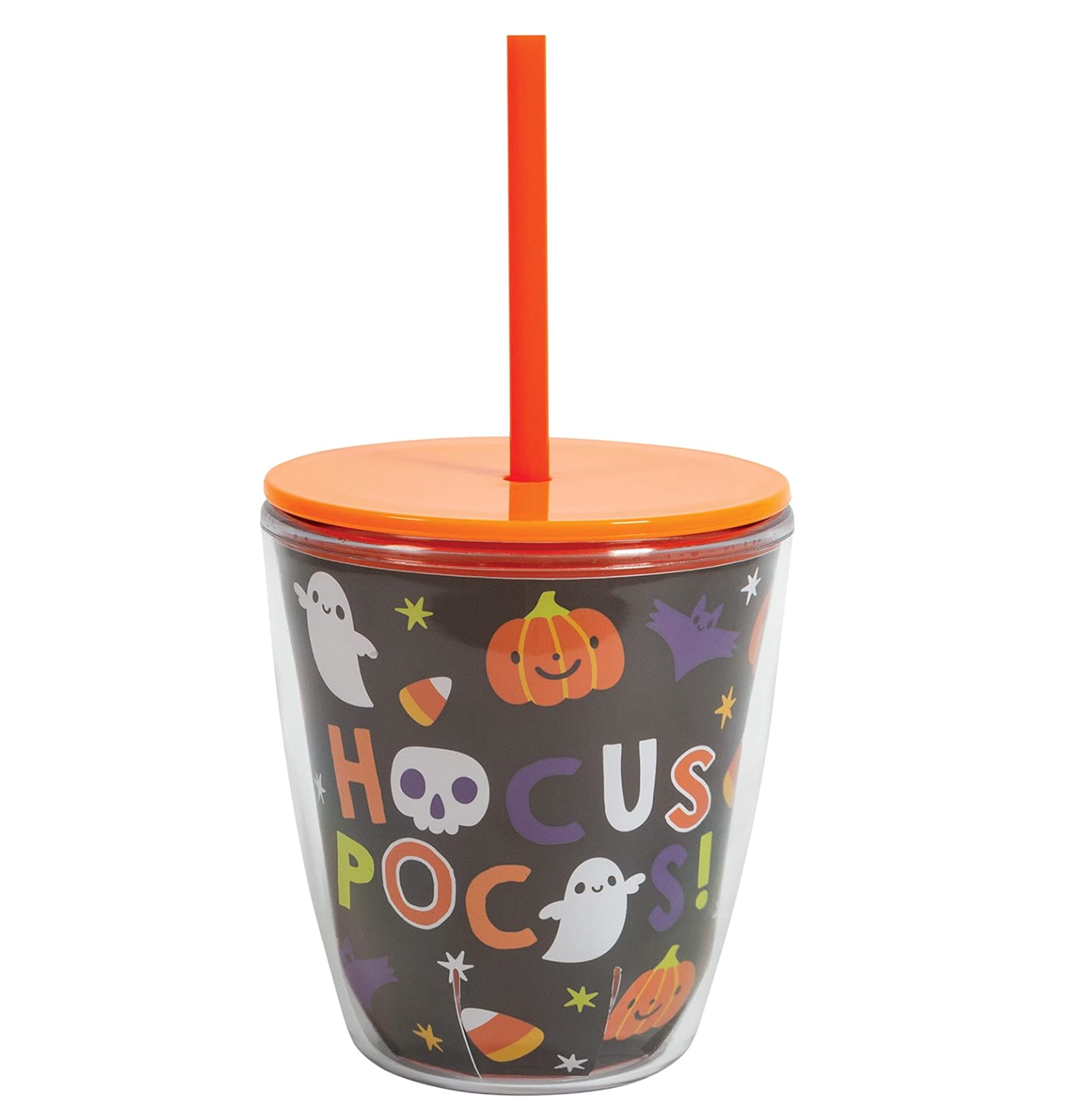 HOCUS POCUS GOBLET W/STRAW