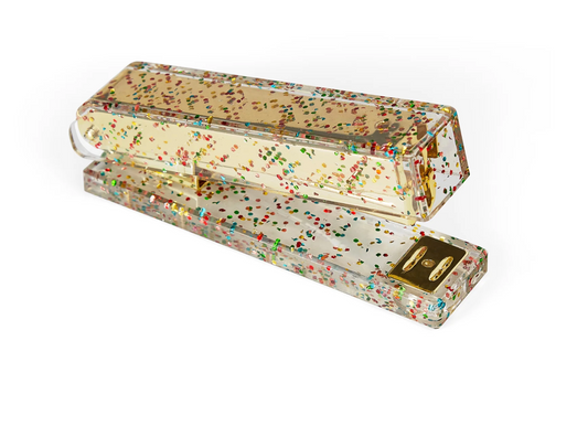 CONFETTI PARTY ACRYLIC STAPLER