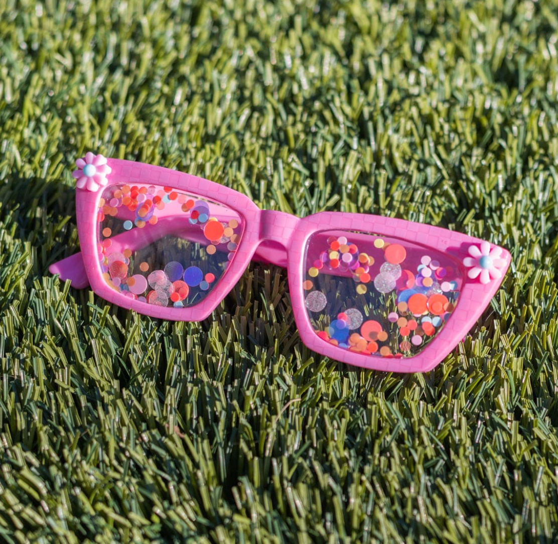 Vitamin Me Confetti Party Glasses