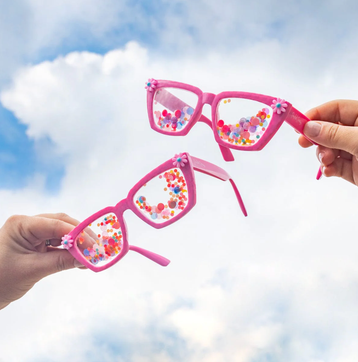 Vitamin Me Confetti Party Glasses