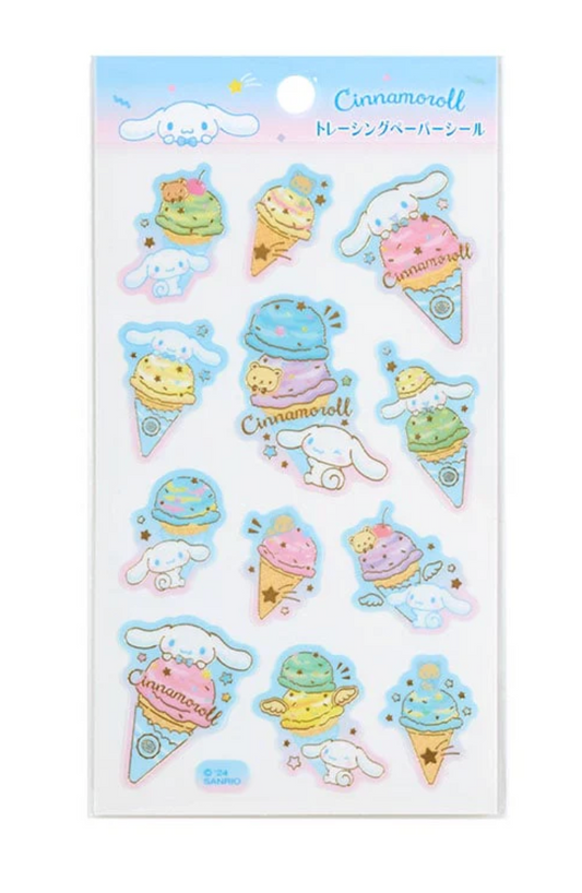 Cinnamoroll Sticker Sheet (Ice Cream Party Series)