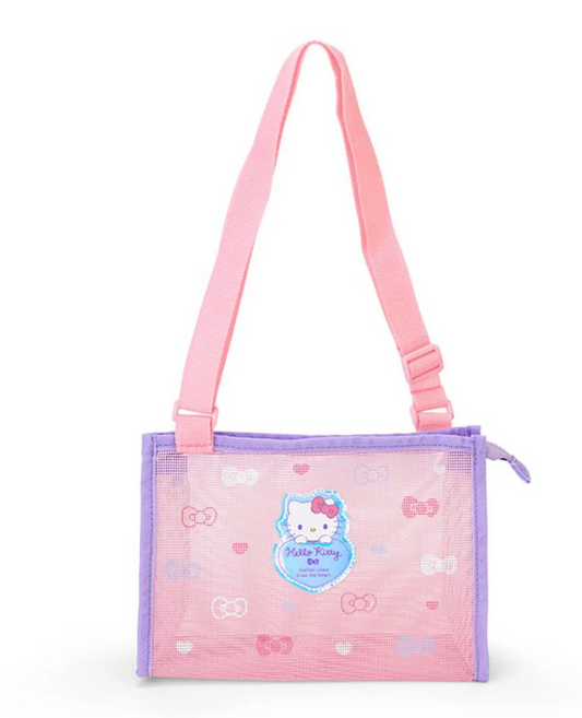 Mesh Shoulder Bag Hello Kitty