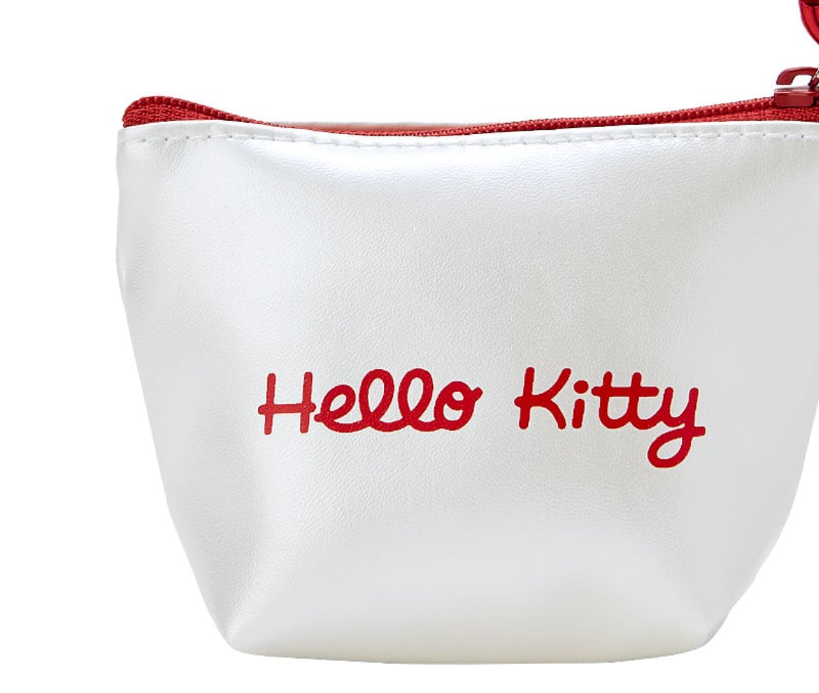 Hello Kitty Mini Metallic Zipper Pouch