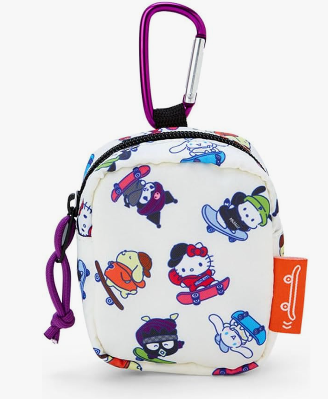 Characters Pouch with Skateboard