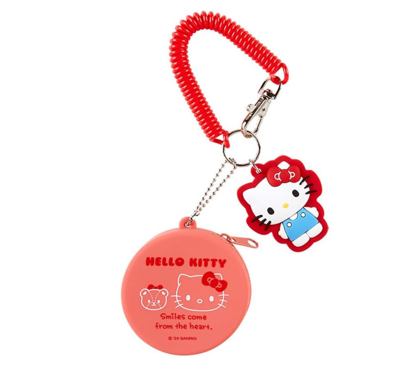 HELLO KITTY KEY RING W MINI CASE