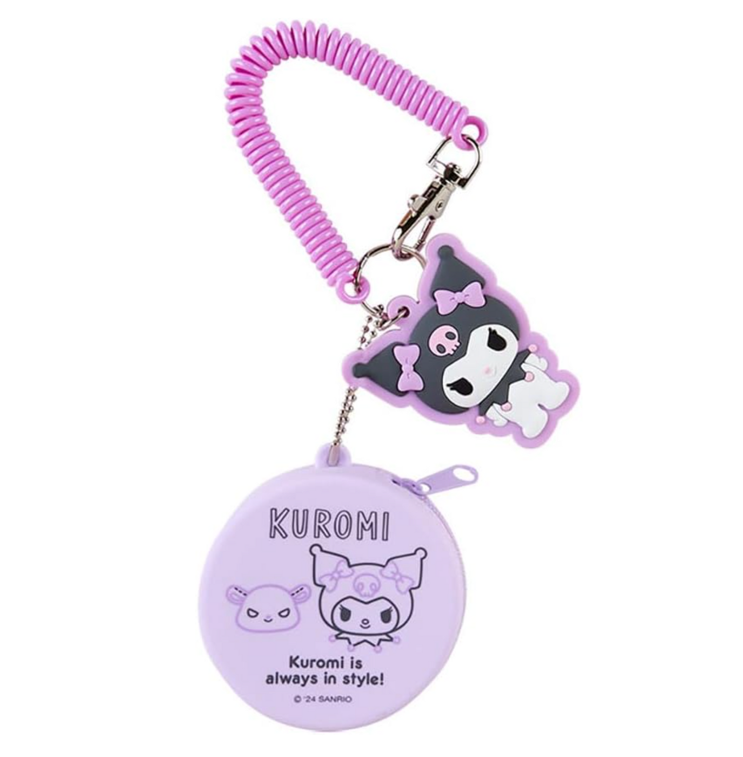 Kuromi KEY RING W MINI CASE