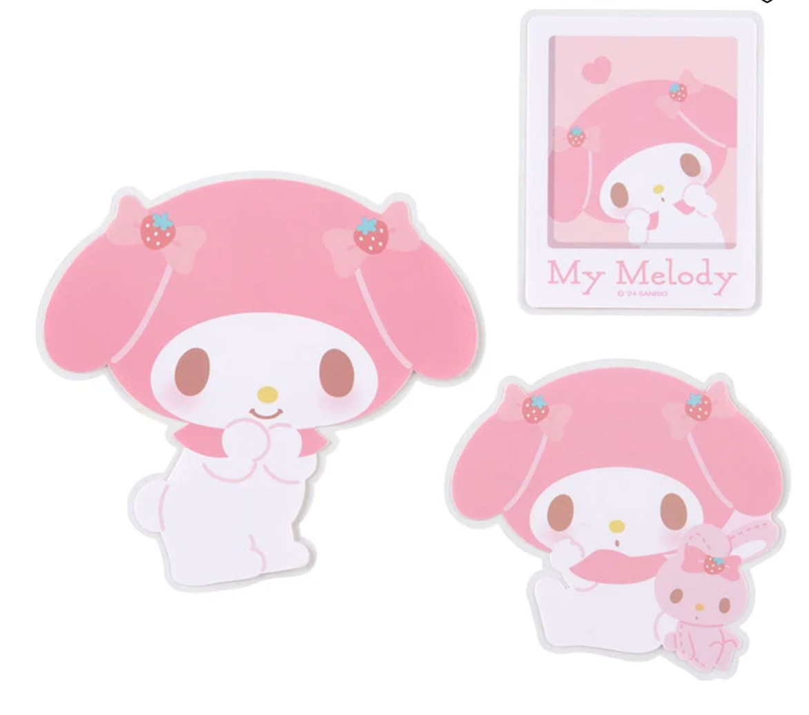 My Melody 3-pc Dress Your Tech Sticker Set