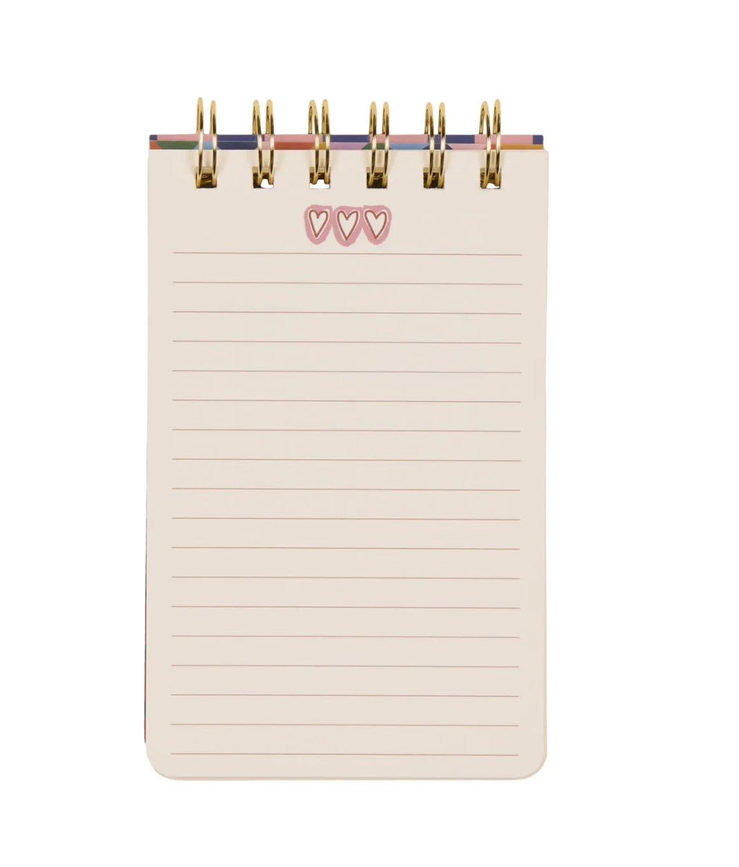A Dopo Hearts Twin Wire Notepad