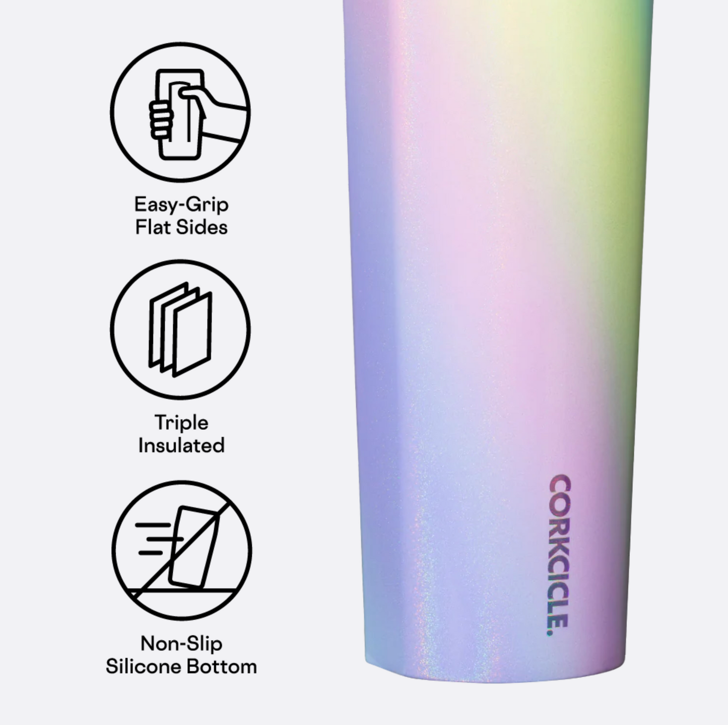 Sport Canteen 20oz Rainbow Unicorn
