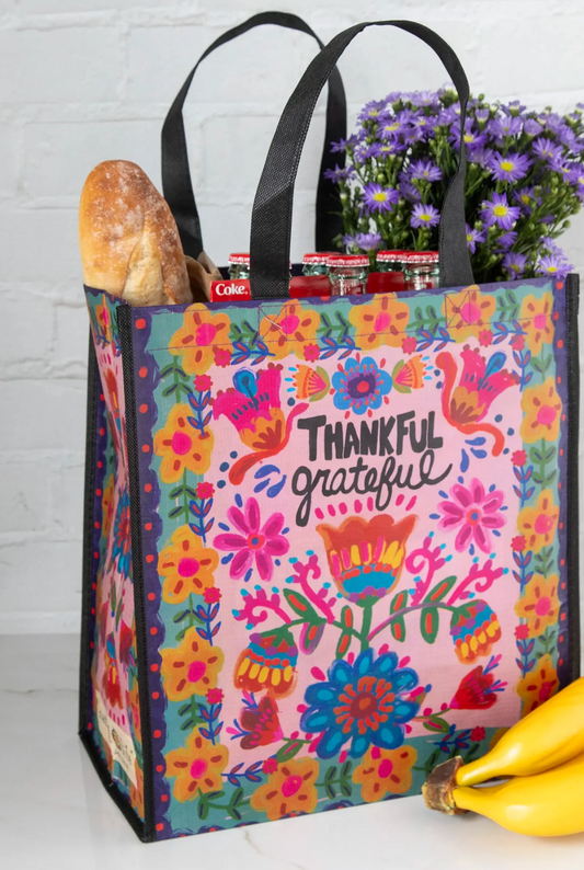 Reusable Grocery Bags - Thankful Grateful