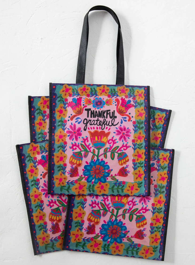 Reusable Grocery Bags - Thankful Grateful