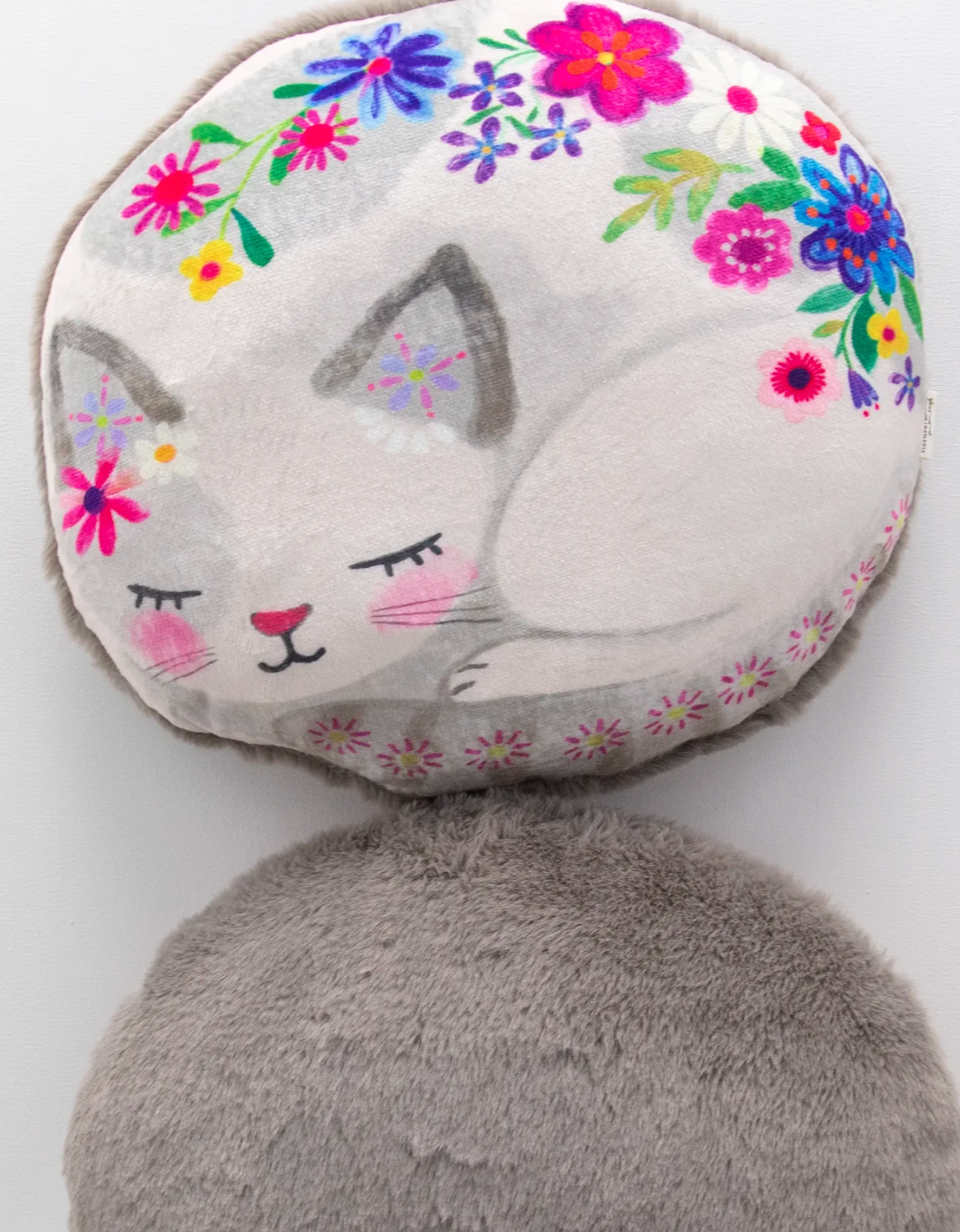 Cozy Weighted Pillow - CAT