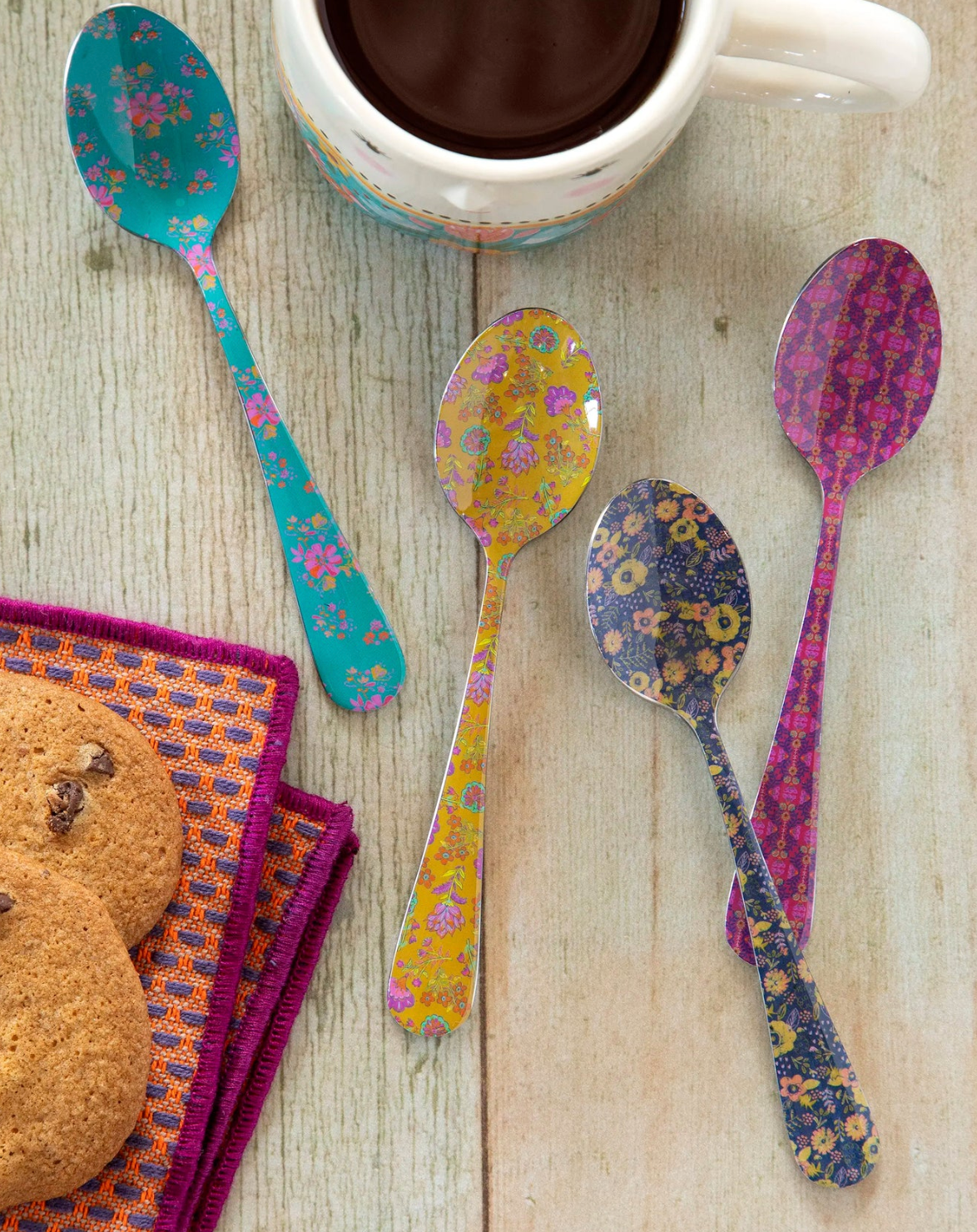 Ditsy Teaspoon Set Multi