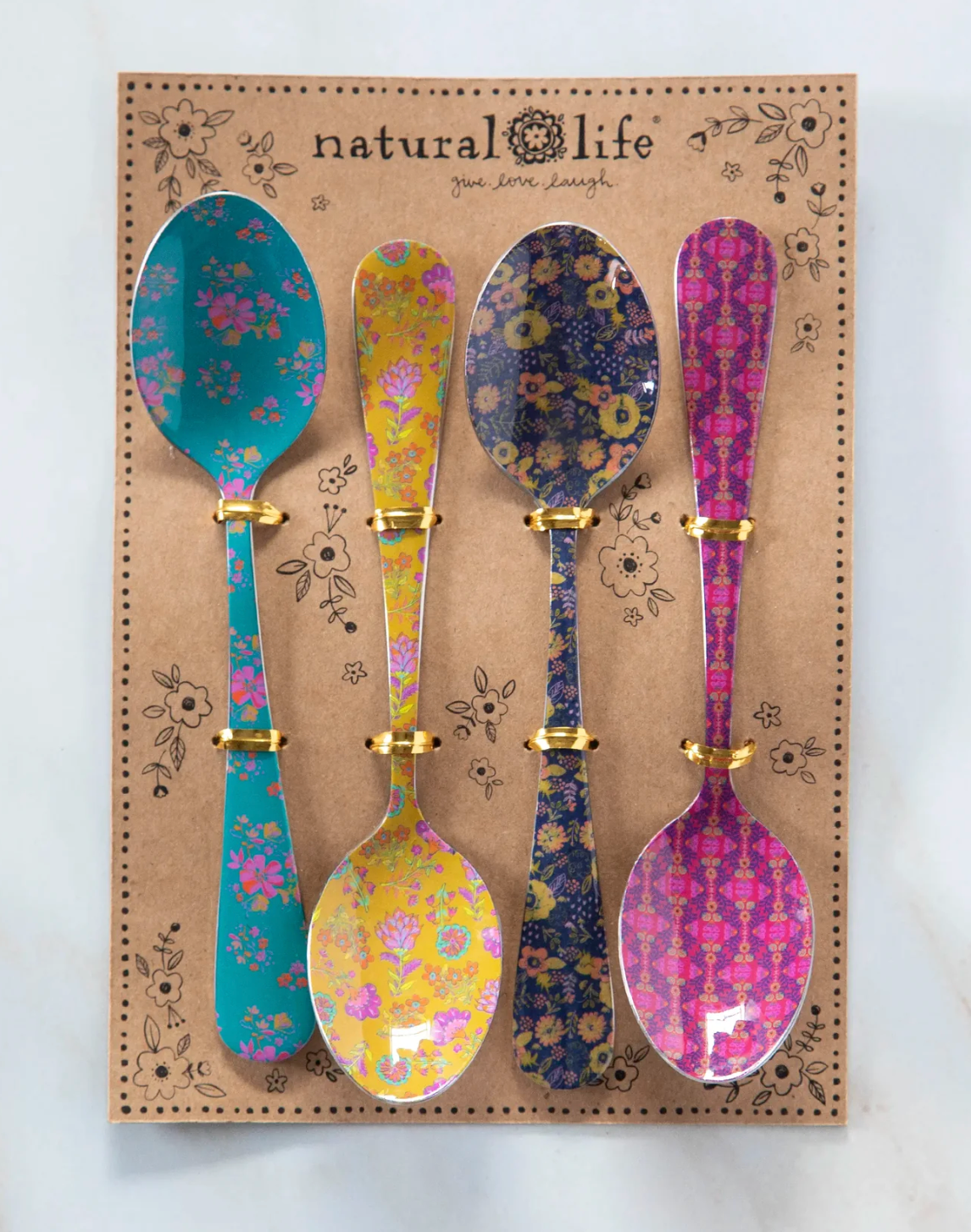 Ditsy Teaspoon Set Multi