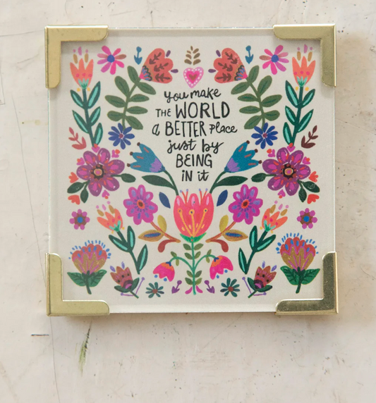 Corner Magnet - You Make The World Better