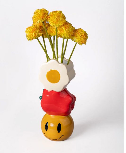 FUN CERAMIC VASE