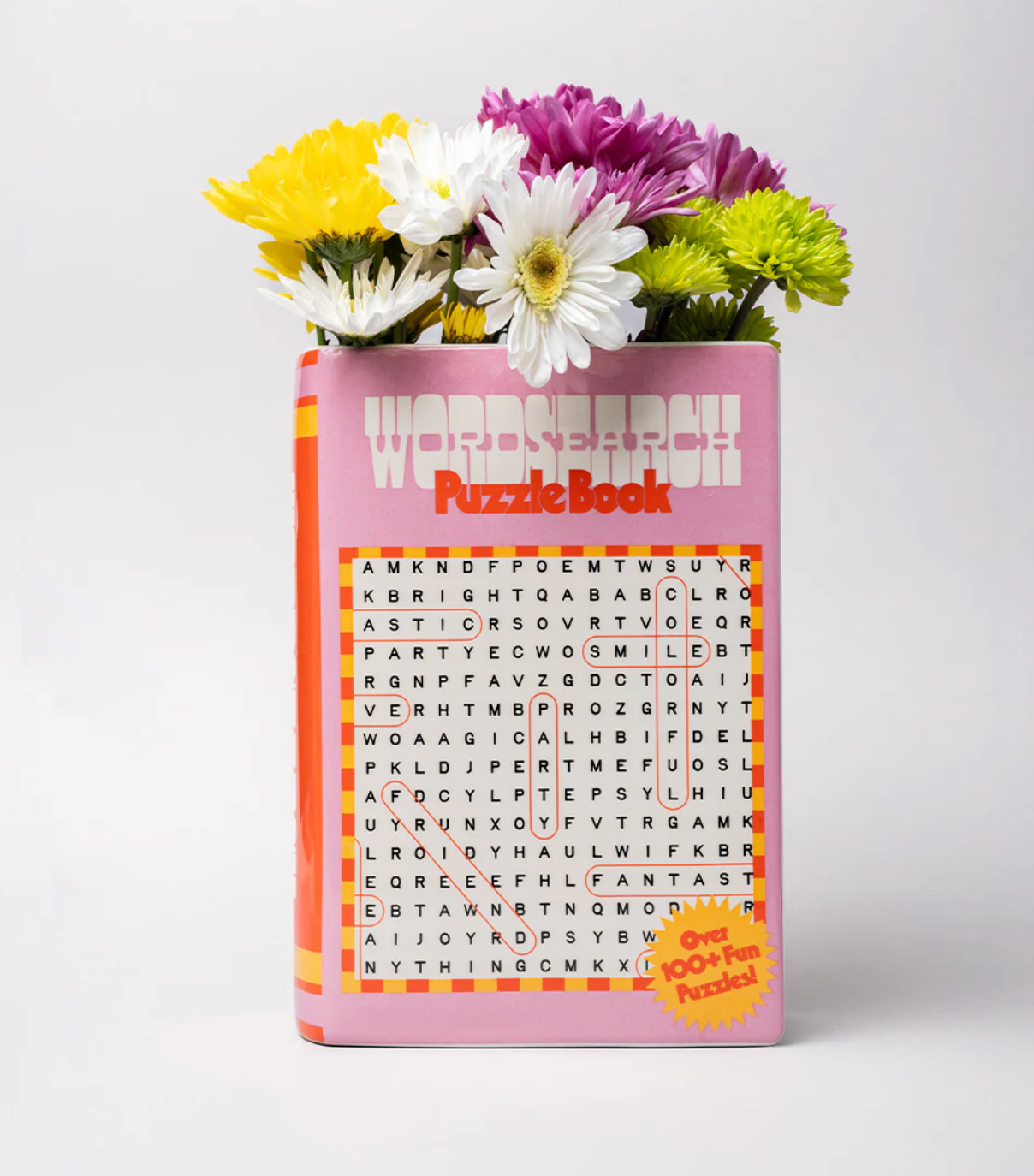BOOK VASE - WORD SEARCH