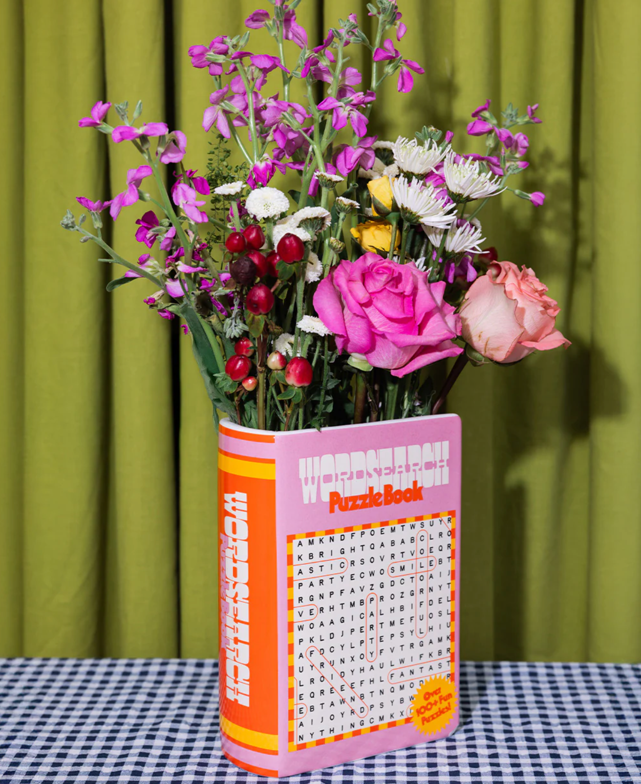 BOOK VASE - WORD SEARCH