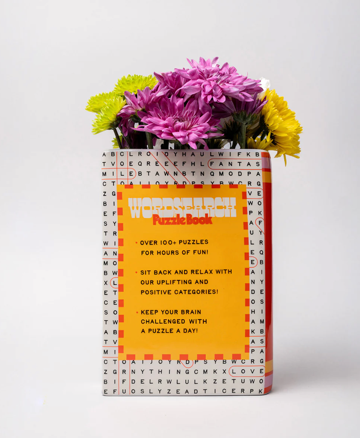 BOOK VASE - WORD SEARCH