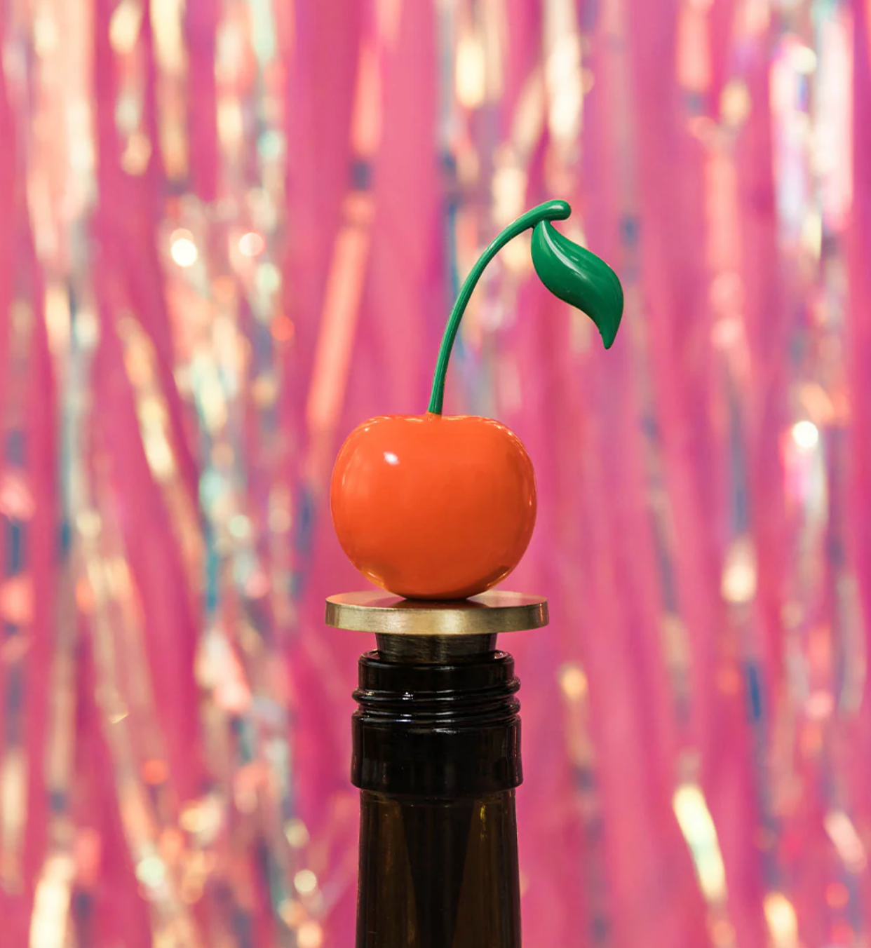 WINE STOPPER - CHERRY