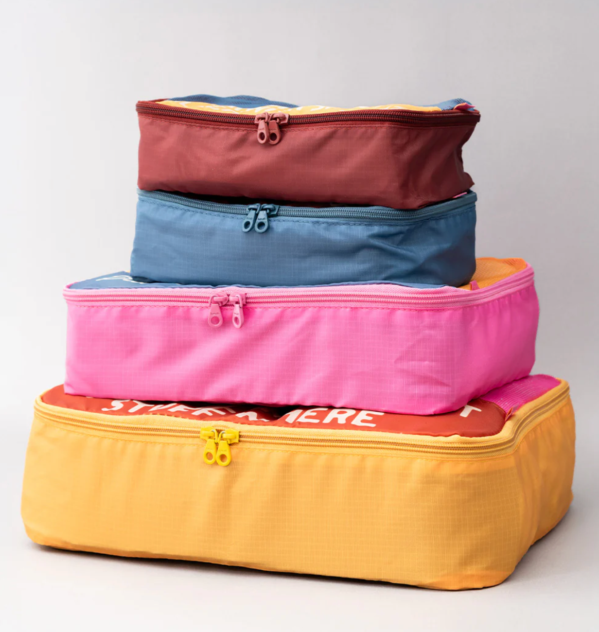 PACKING CUBE SET - REALLY IMPORTANT STUFF