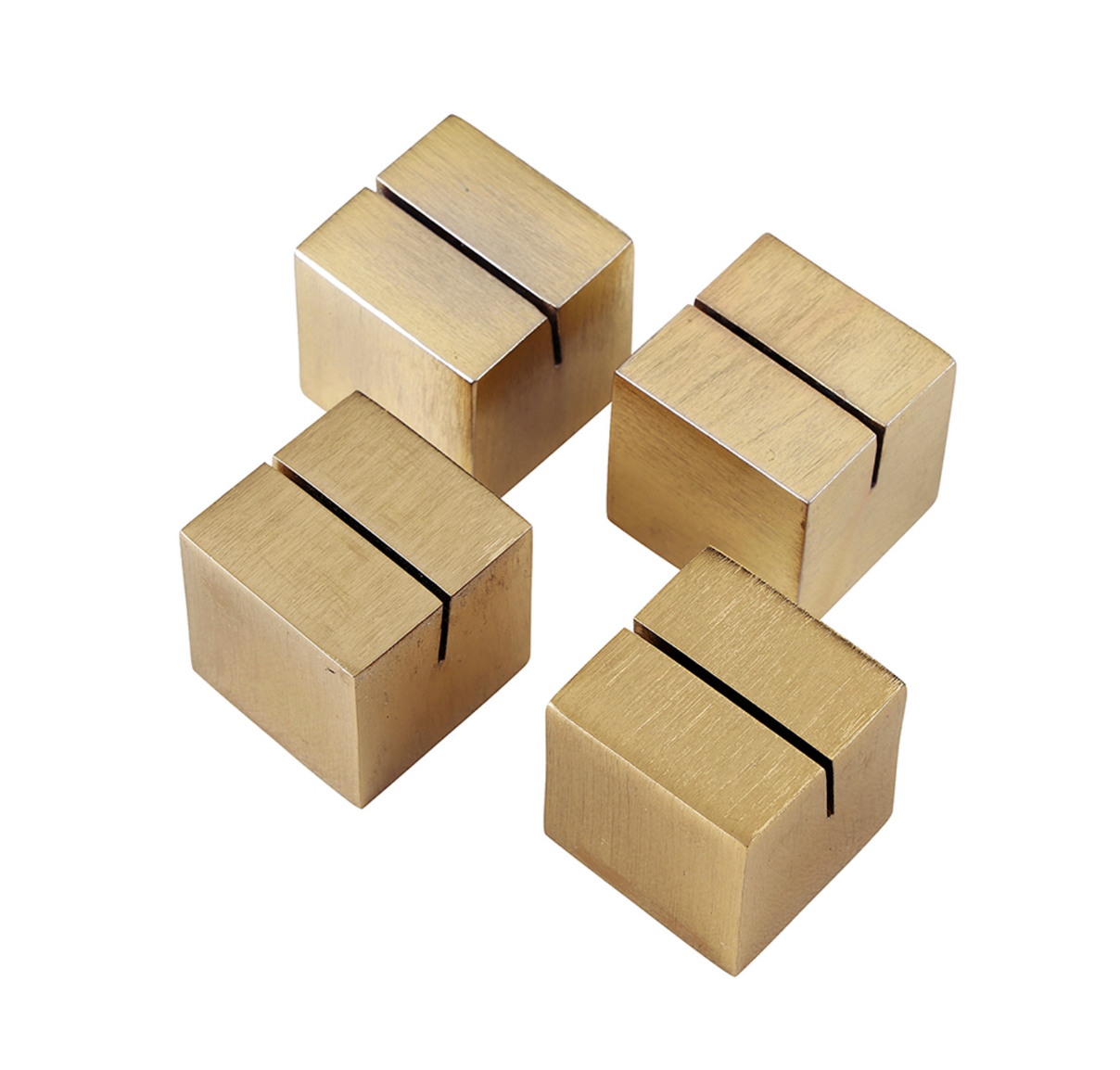 Gold Placecard Holders