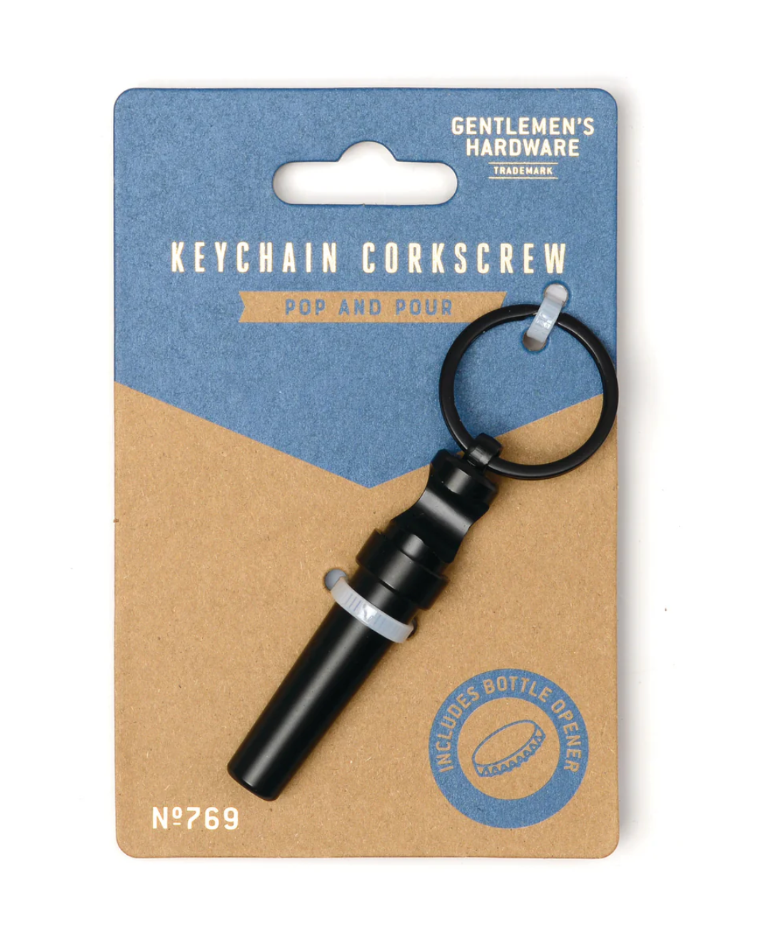 Keychain Corkscrew