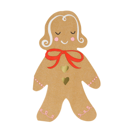 Gingerbread Napkins (x 16)