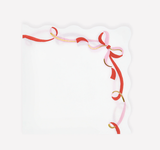 Ribbon Bow Large Napkins