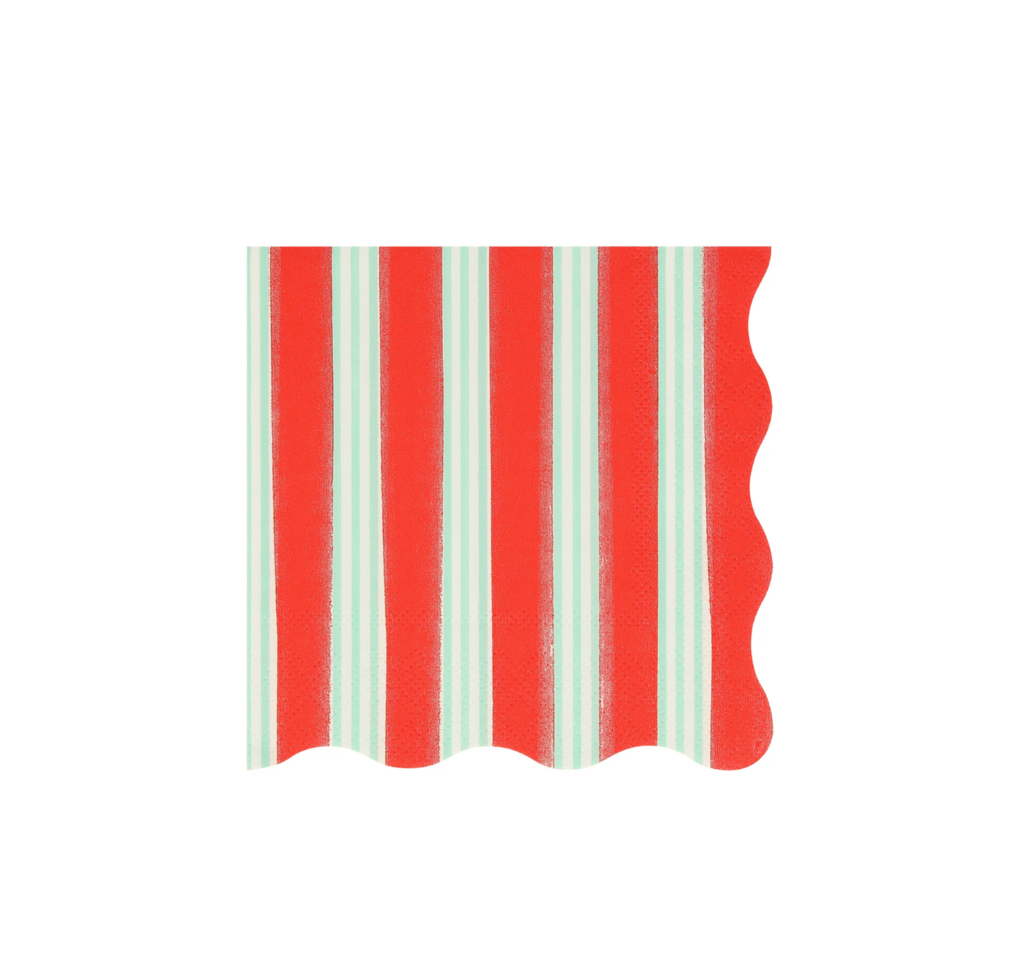 Festive Stripe Small Napkins