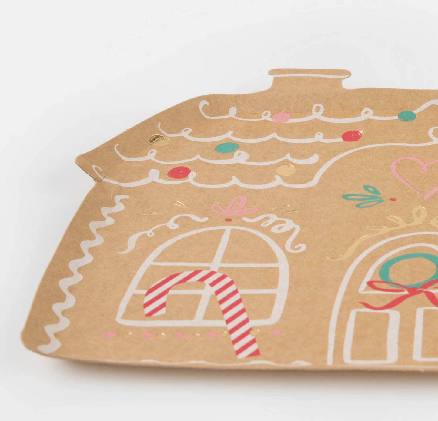 Gingerbread House Plates
