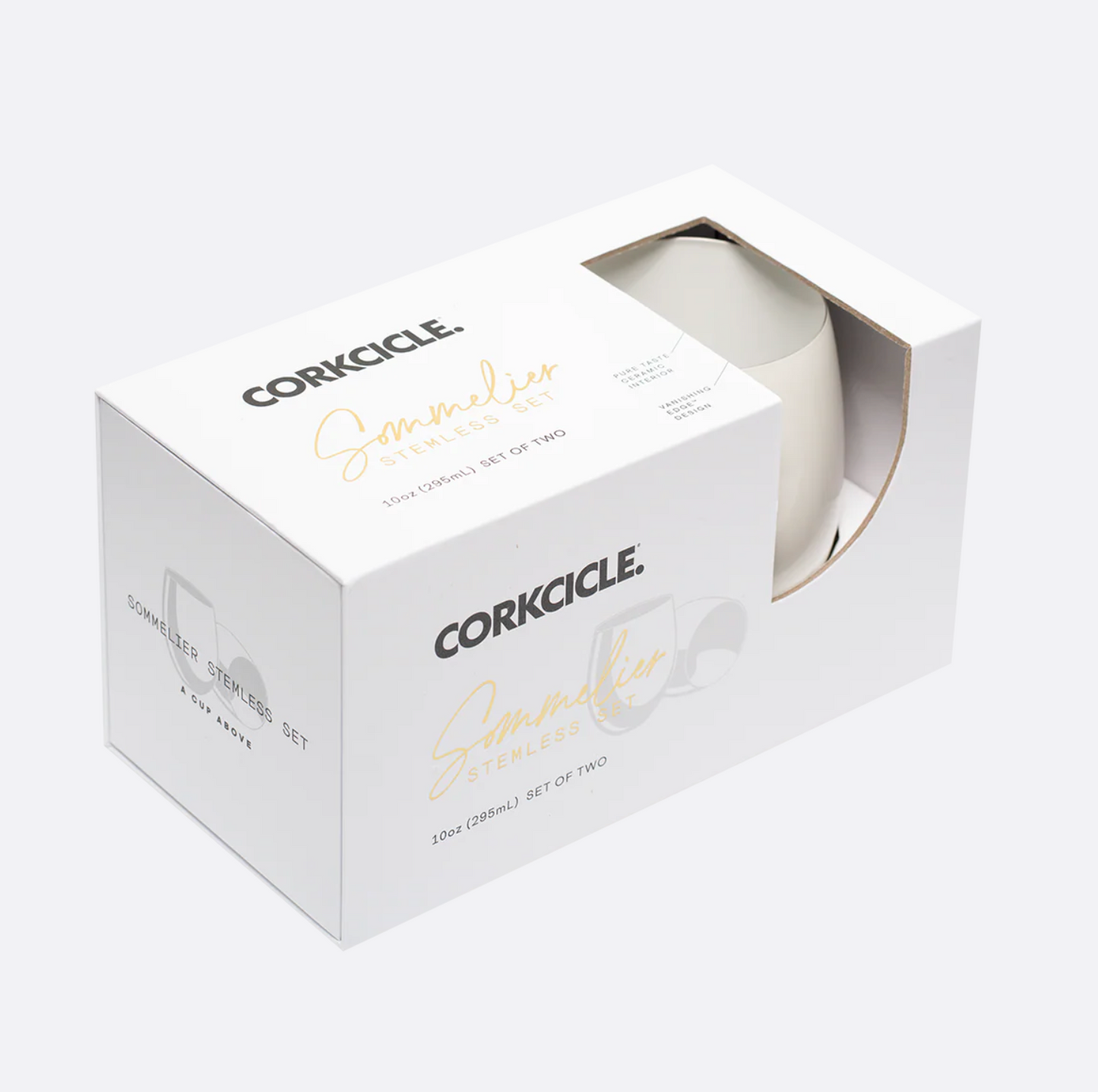 SOMMELIER STEMLESS SET - oat milk