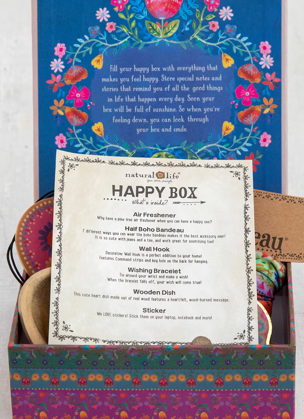 Happy Box Gift Set - Folk Heart