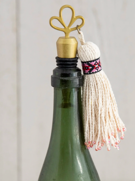Tassel Bottle Stopper