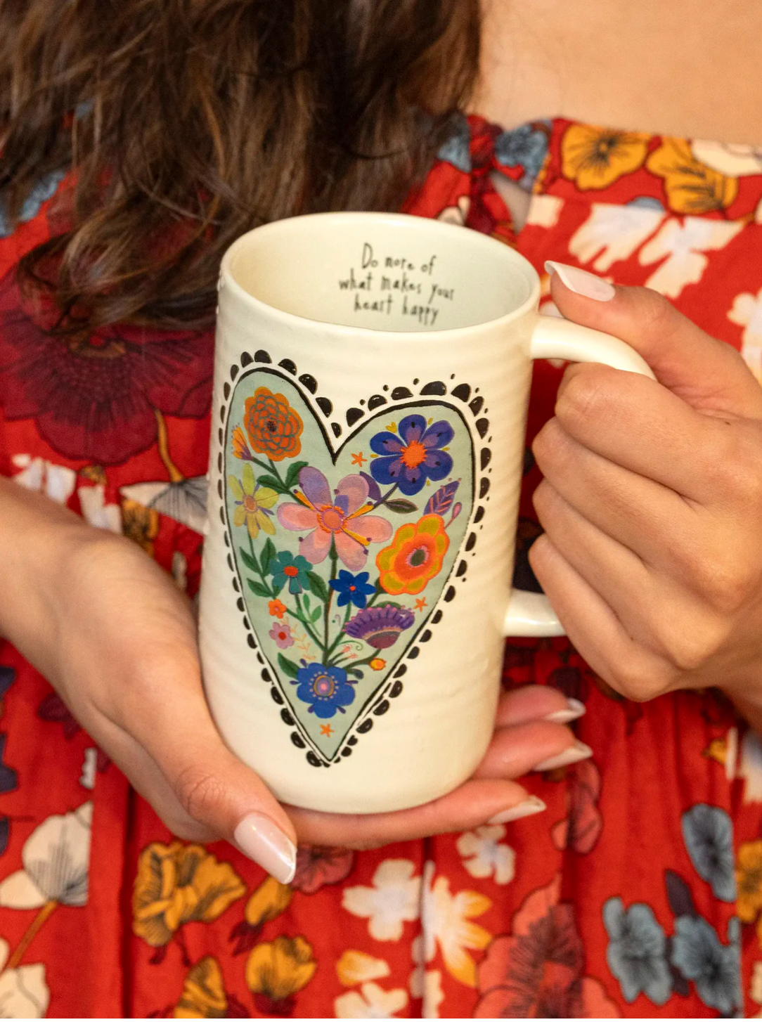 Latte Mug - Heart Happy