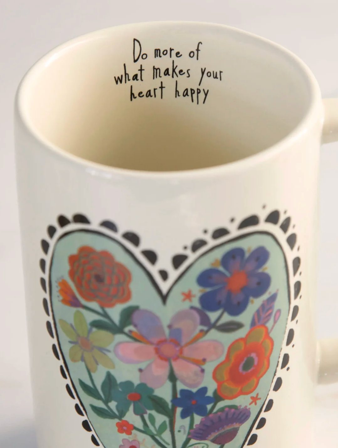 Latte Mug - Heart Happy