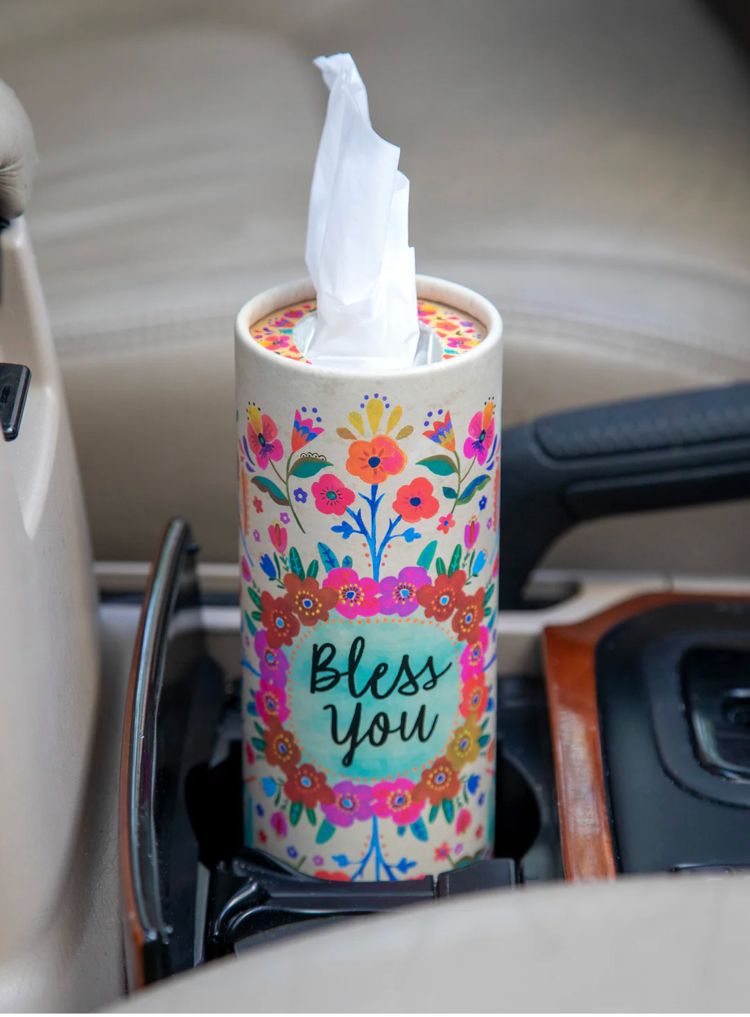 Car Tissues, Set of 3 - Bless You
