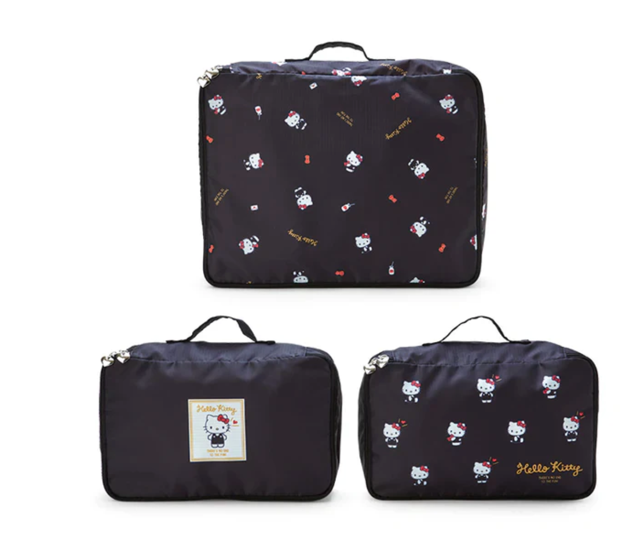 3-Piece Travel Inner Case Set Packing Cubes - Hello Kitty