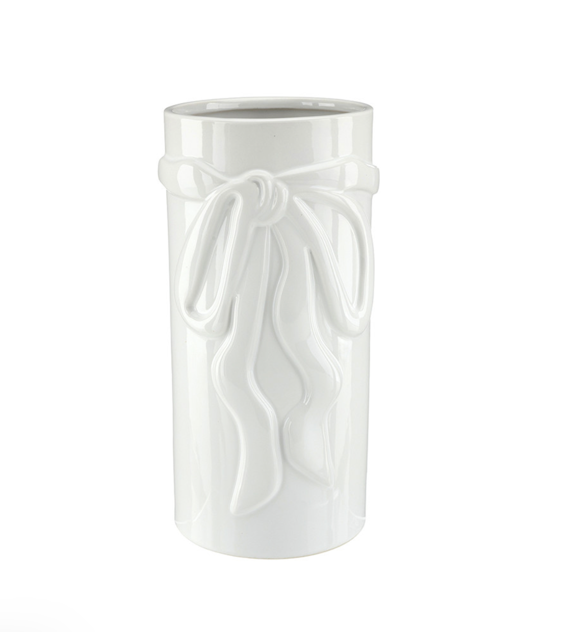 Ceramic Bow Vase - Large