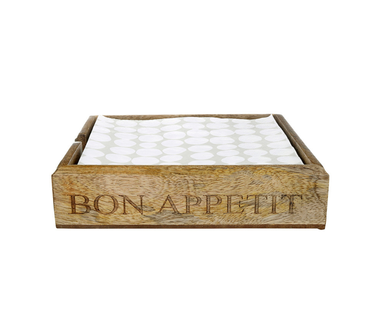 Luncheon Napkin Holder - Bon Appetit