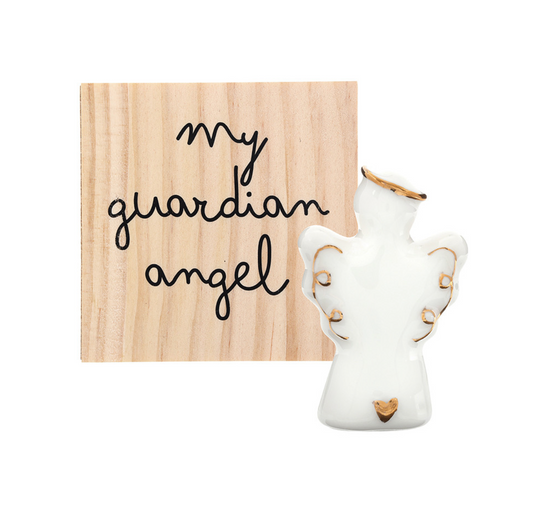 Angel with Halo Figurine