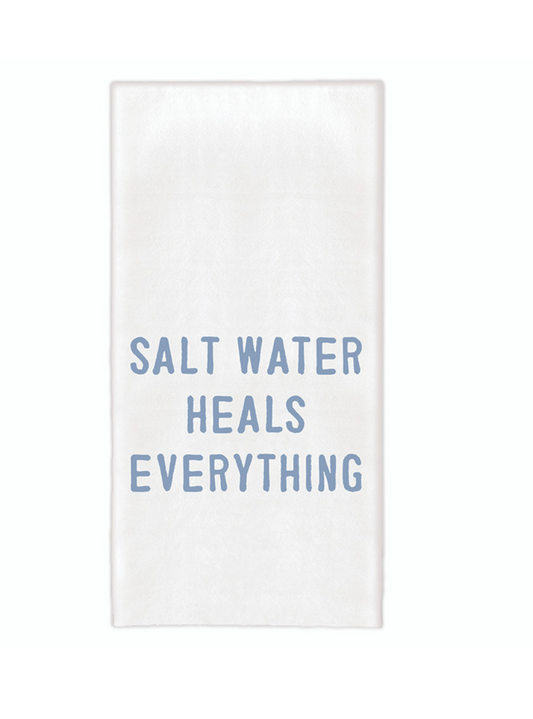 Salt Water Heals Towel