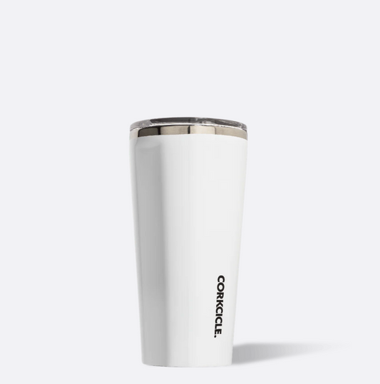 Corkcicle Gloss White tumbler 16oz
