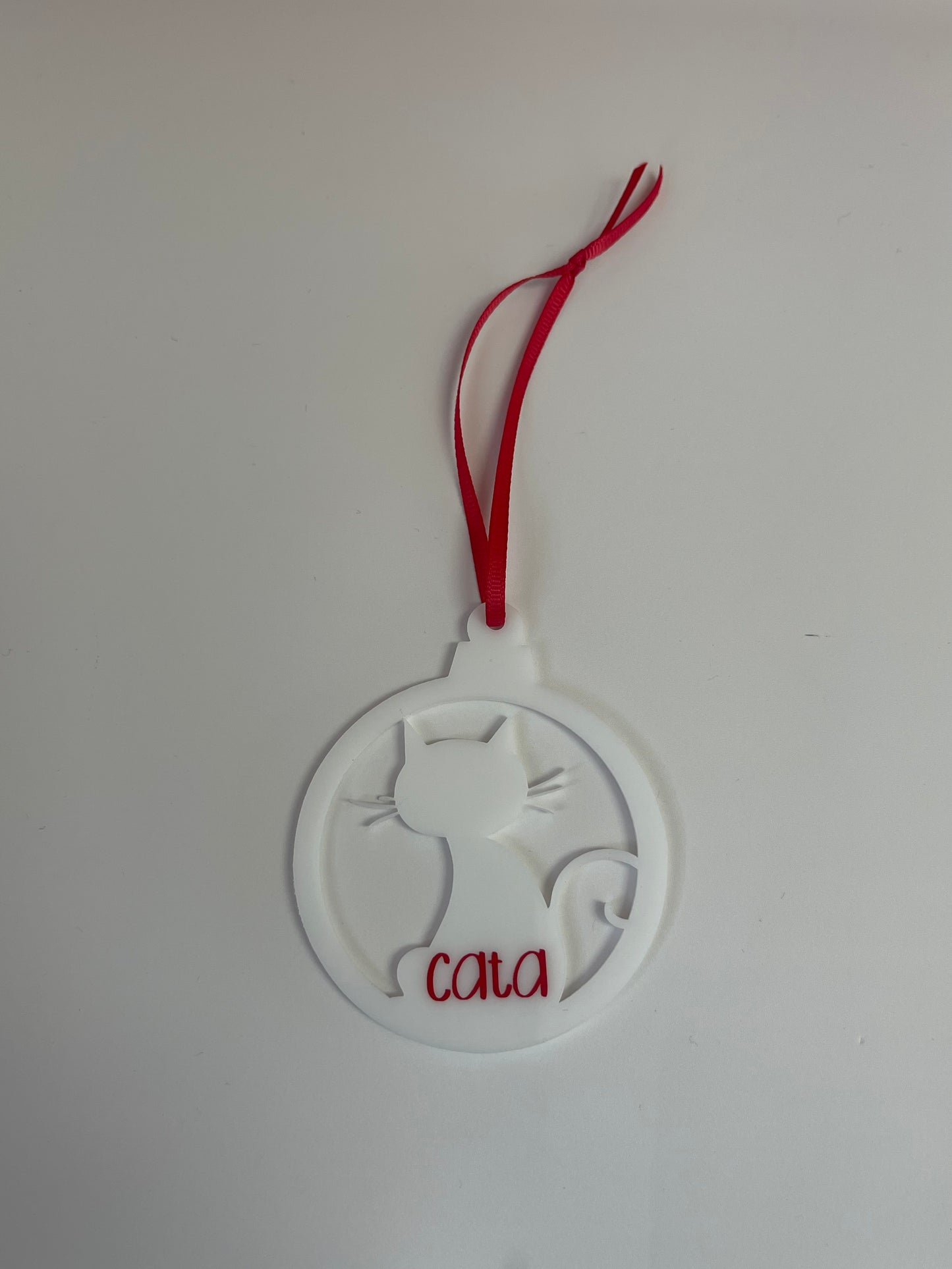 Christmas Ornament "cat & dog"