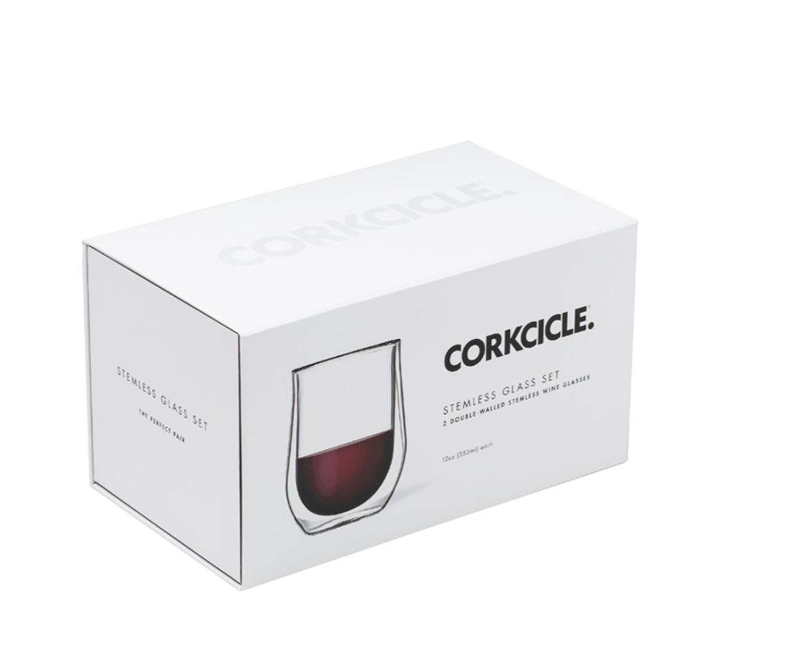 Stemless Glass Double Pack - Clear