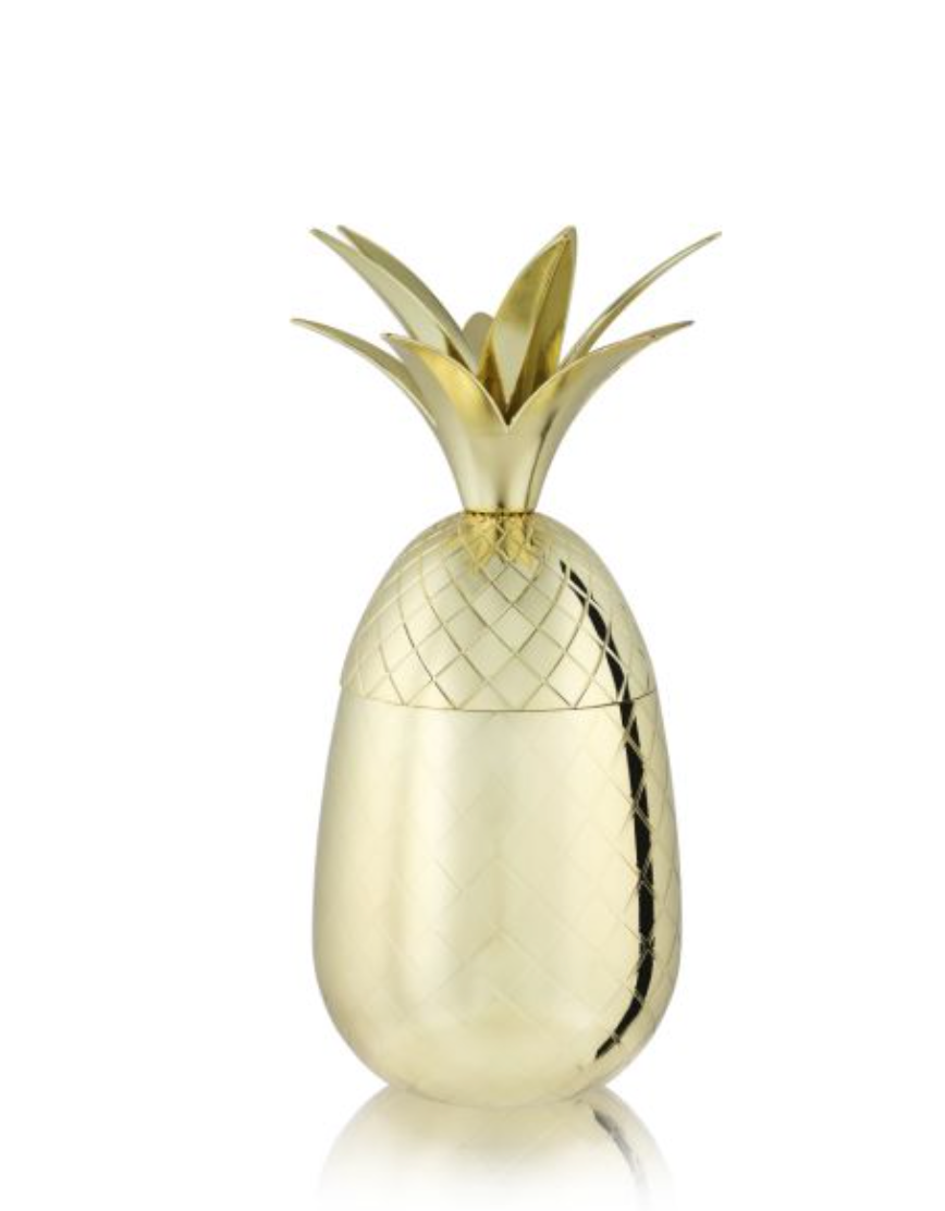 Gold Pineapple Tumbler