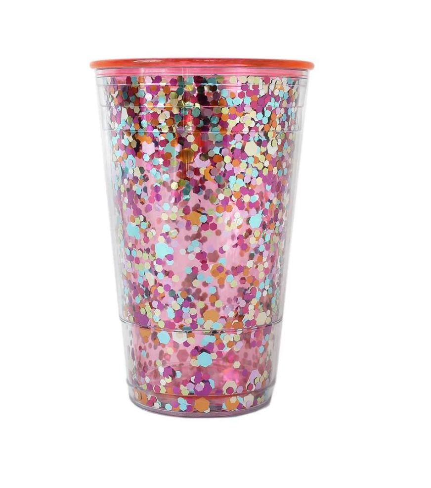 DRINK UP CONFETTI CUP