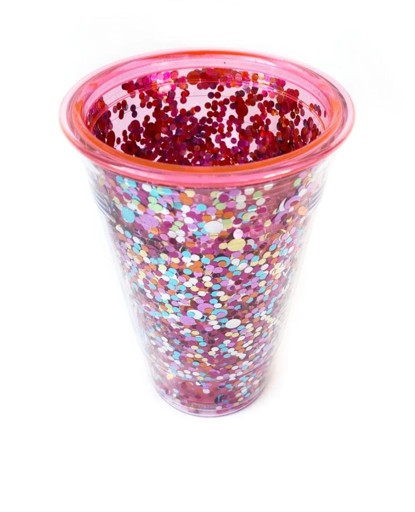 DRINK UP CONFETTI CUP