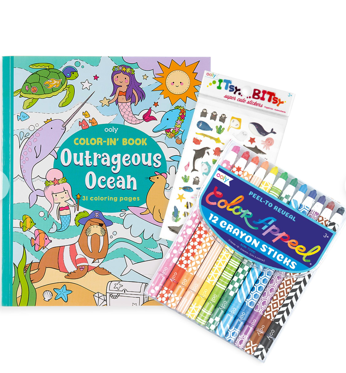 Outrageous Ocean Appeel Coloring Pack